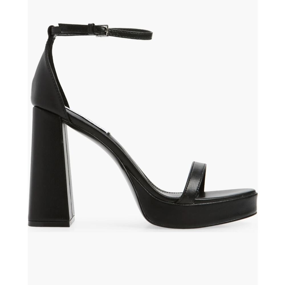 Steve Madden Veronika Black Platform Sandals sz 10